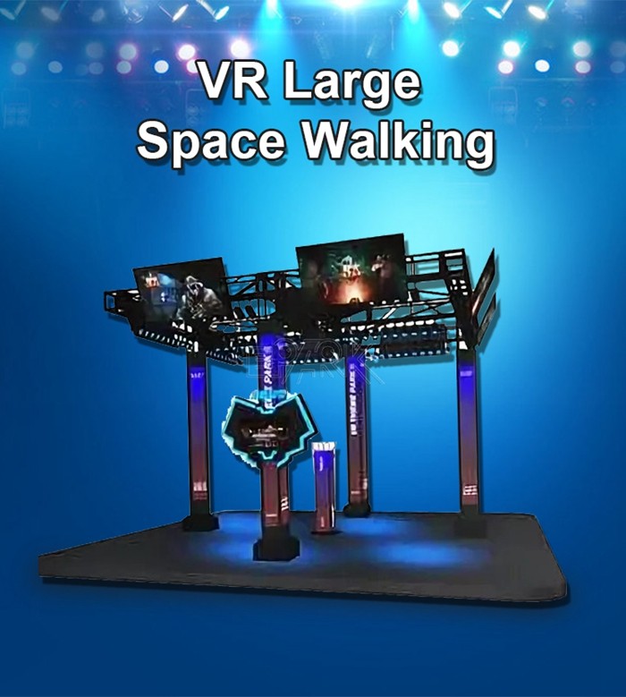 VR Large Space Walking VR Immersive Game Multiplayer 9D VR Shooting Simulator