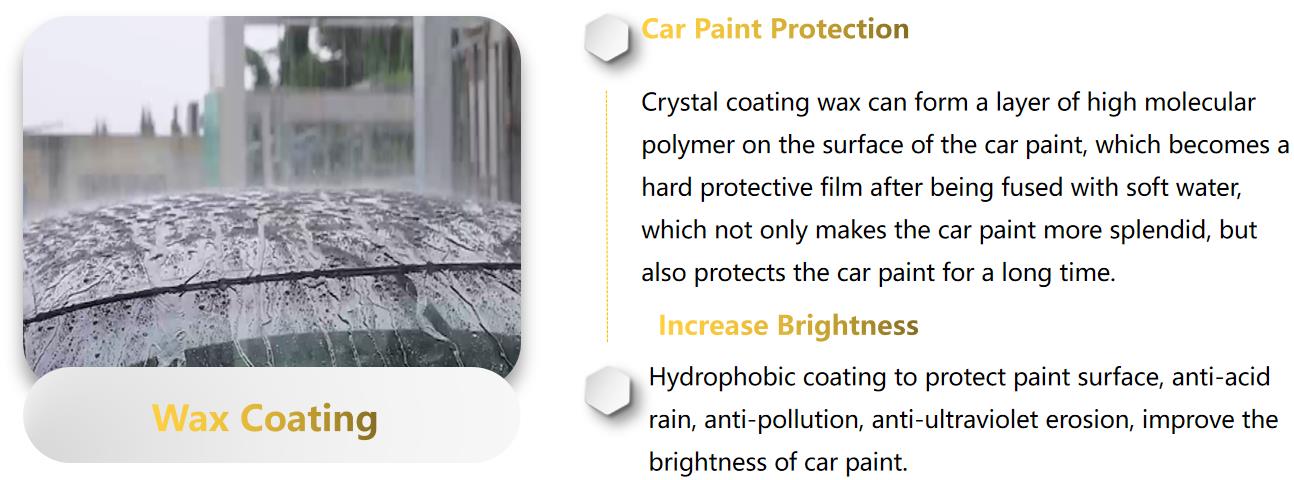 360 Automatic Touchless Car Washing System Optimal Shampoo Consumption of 25-60ml/car