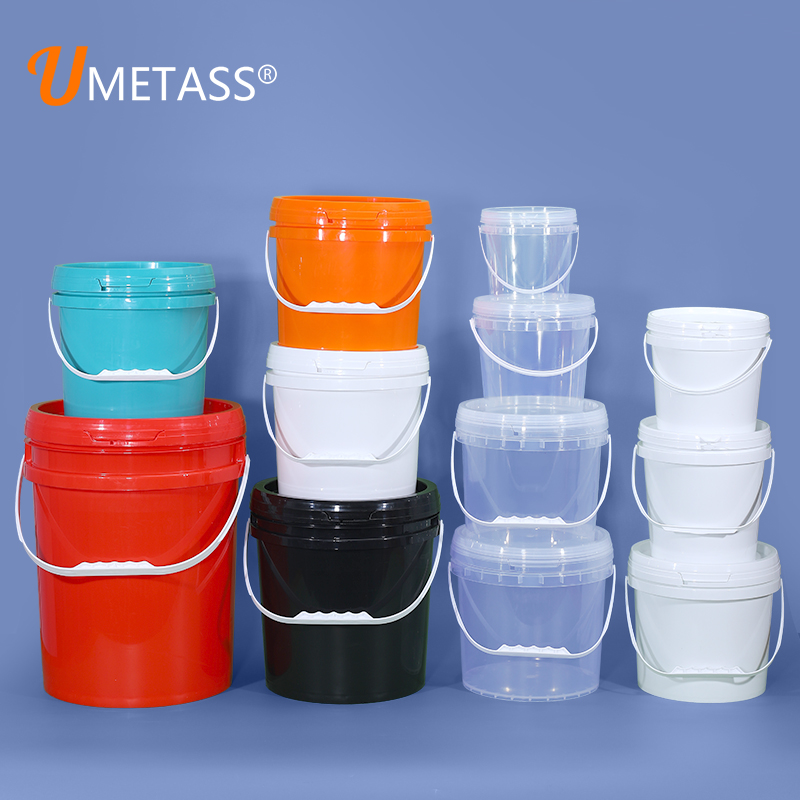 Gallon Bucket 100% Material Chemical Storage Container Well Sealing Customizable Color