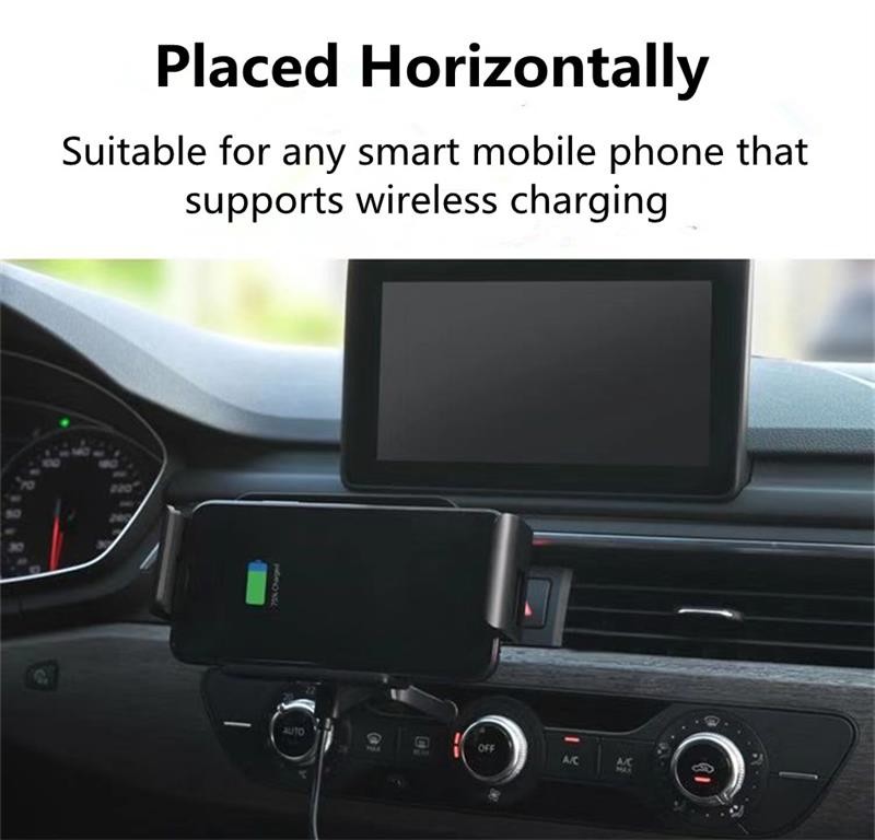 9V 1.67A Qi Wireless Car Charger Wireless Sensor Car Phone Holder For Samsung Galaxy Fold 3