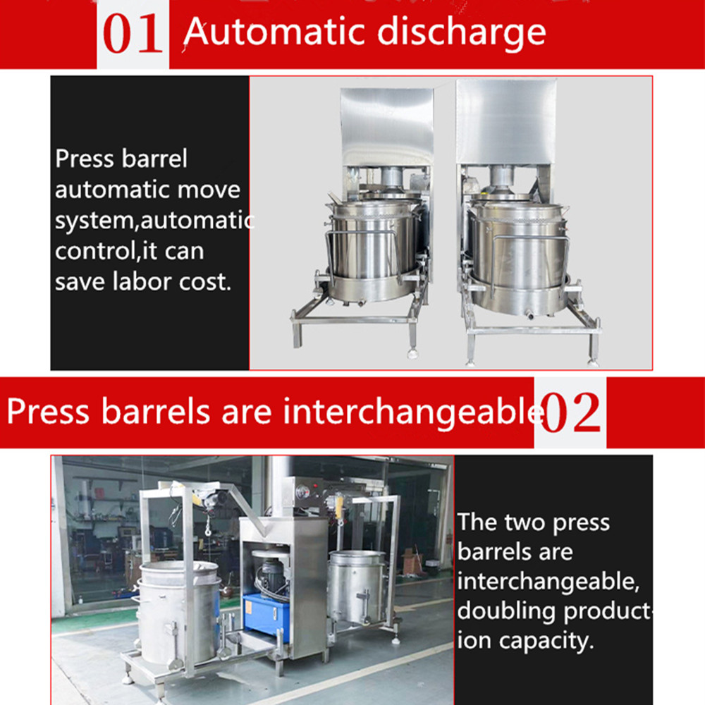 150L Hydraulic Presser for Coconut Milk and Fruit Juice Extraction in Dairy Products