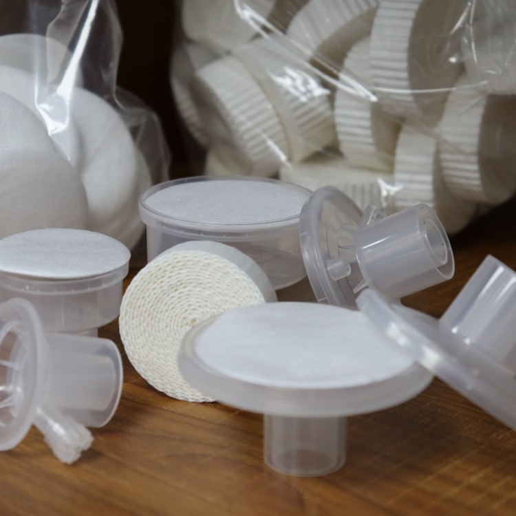 Wooden Paddle Circular Heat Moisture Exchange Filter Paper