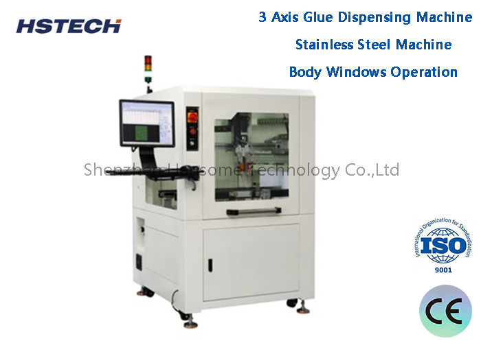  High Speed PC Control LCD Screen High Accuracy Visual Glue Dispensing Machine Manufactures