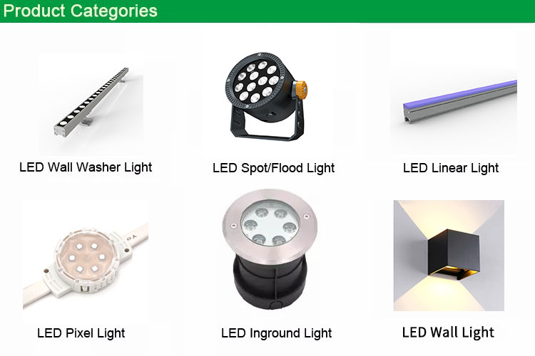 Wall Wash Lighting Outdoor Working Light 18W/24W Led Wall Washer Light