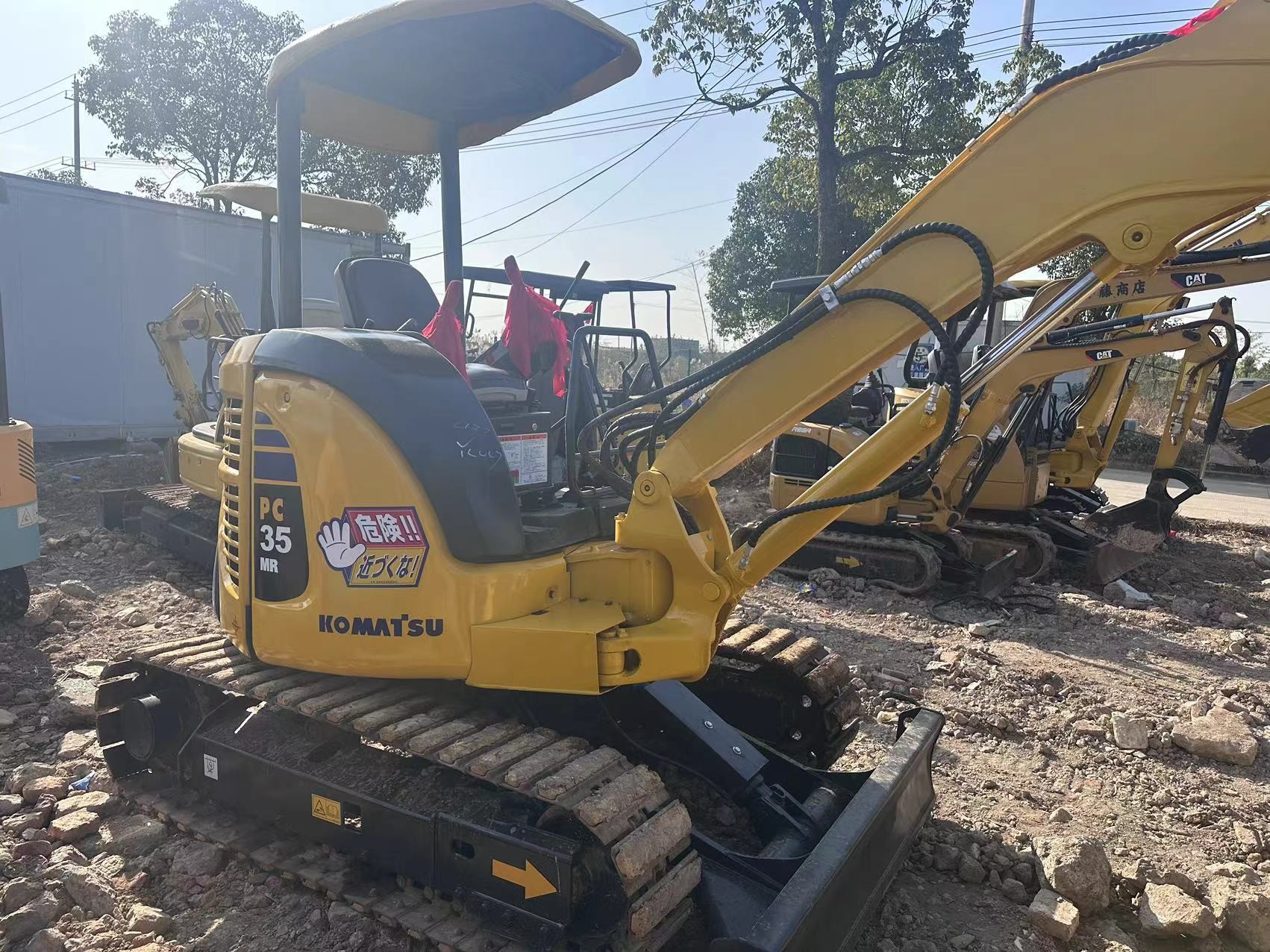 Used Komatsu Excavator PC35 Secoondhand 3.5ton Small Type Mini Crawler Digger