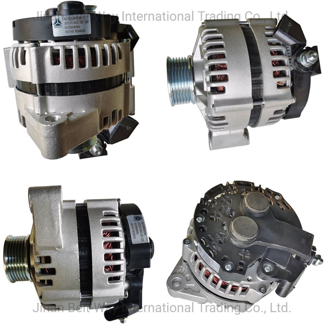 Sinotruk HOWO Truck Spare Parts 28V/70A Alternator Vg1095094002