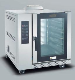 220V/3N~380V 12KW Computer Electric Hot Air Convection Oven With 10 Trays Per