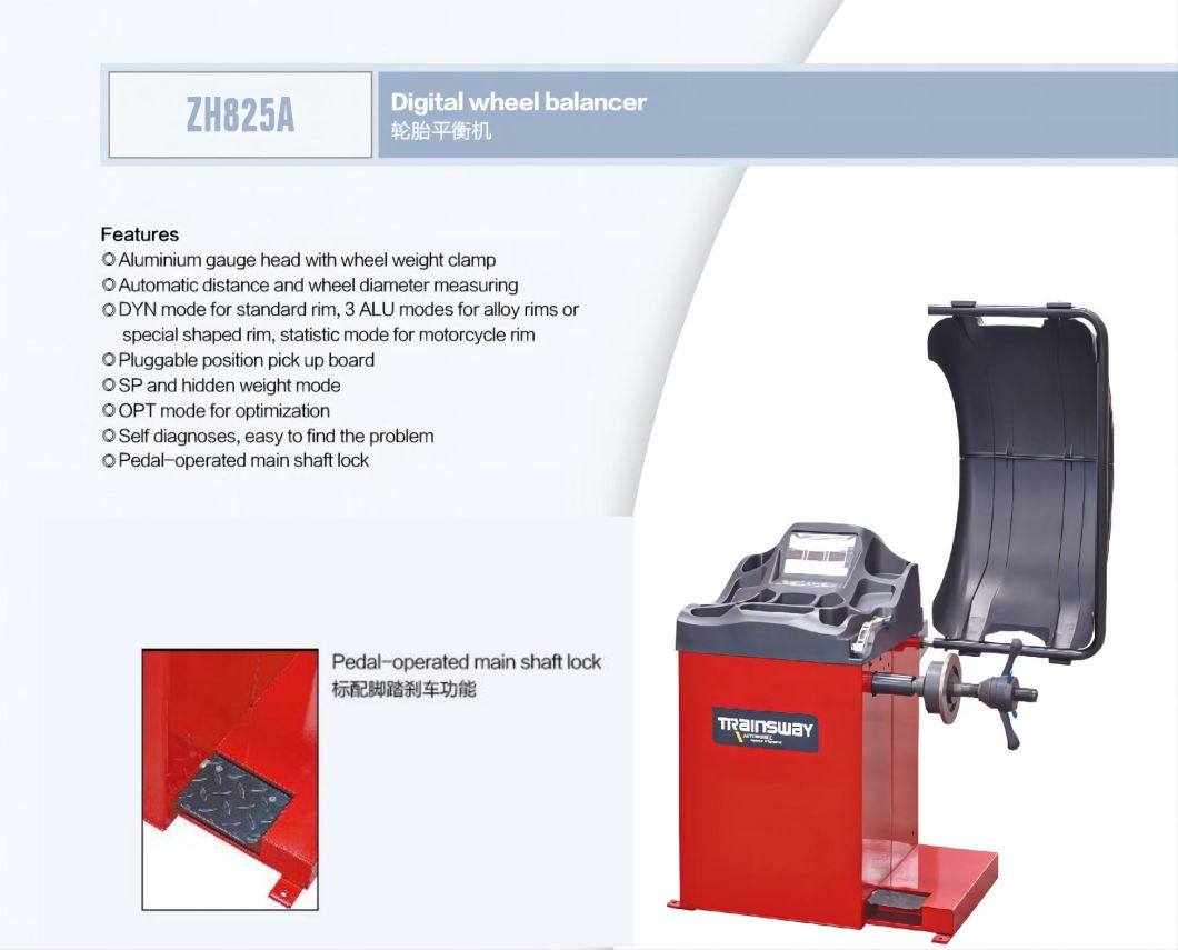 Digital Wheel Balancer Trainsway Zh825A