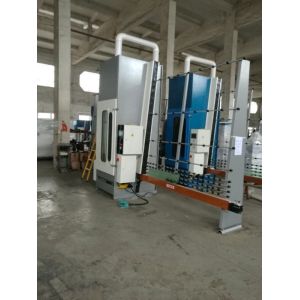 Automatic Glass Sandblasting Machine with Vertical Structure and Customized