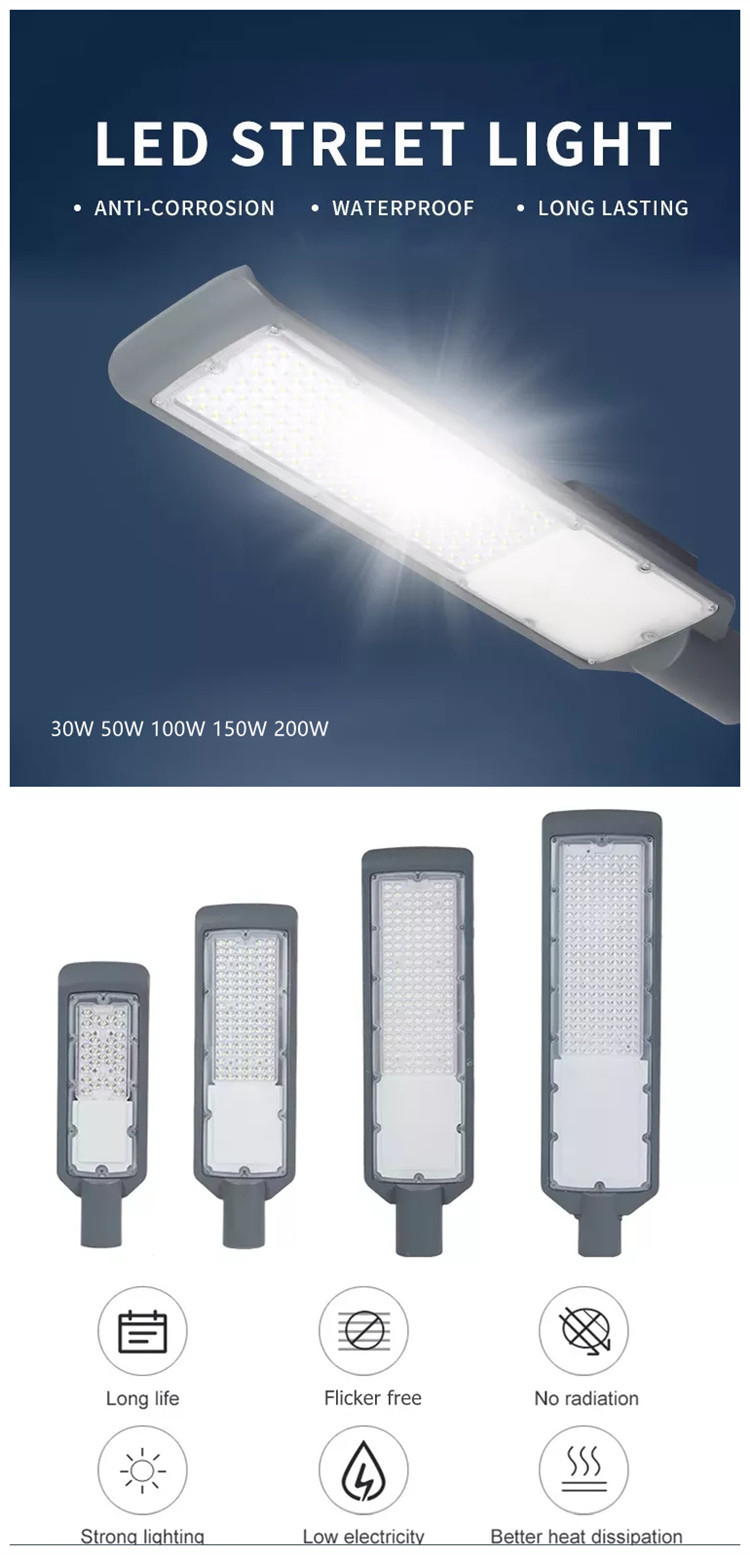 Weatherproof Exterior Street Lights , Antirust Outdoor Street Light Fixtures