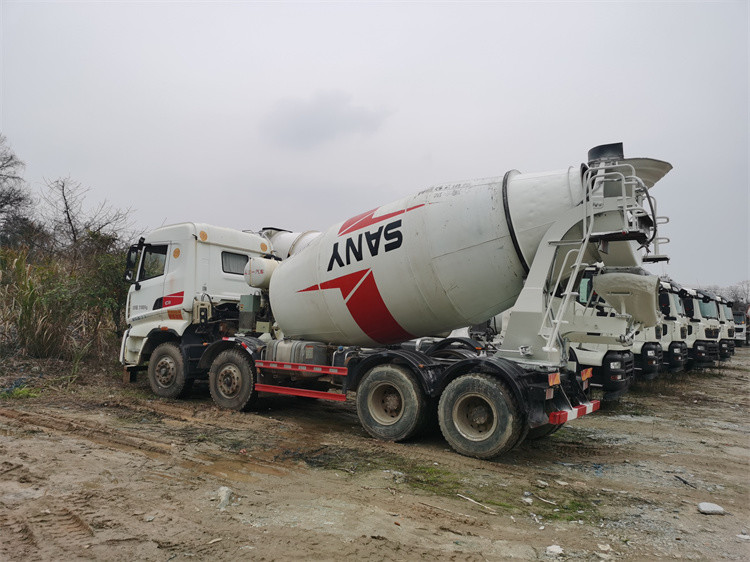 Anti Lock Braking System Used Mixer Truck 350KWh Storage Safety System