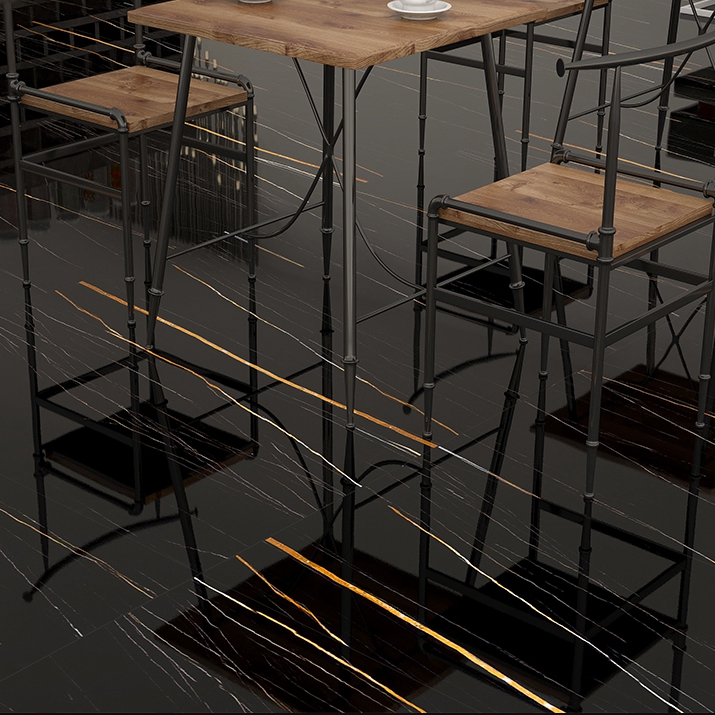 Interior Tiles Add a Touch of Luxury with Black and White Stone Cut Wall Tiles