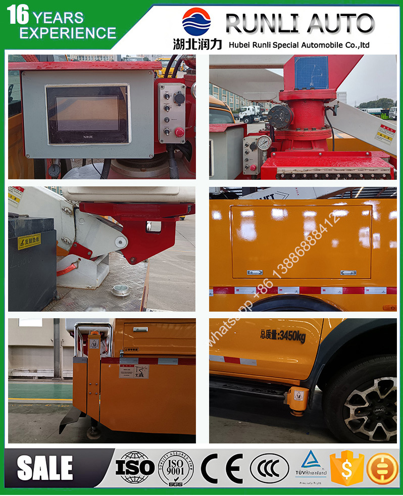 Factory Price New Diesel Solar Farm Maintenance Lift Non-Conductive Design for PV Array Repairs