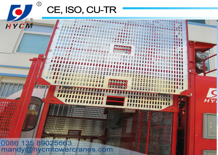 One Cage 1000KG Material and Passenger Hoisting Equipment in Construction