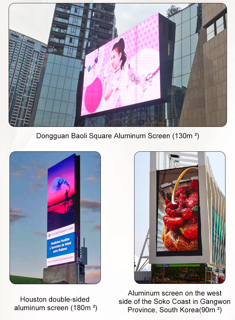 Original Large Outdoor Waterproof Advertising LED Screen P2 P3 P4 P5 P6 P8 P10 LED Wall Display Billboard