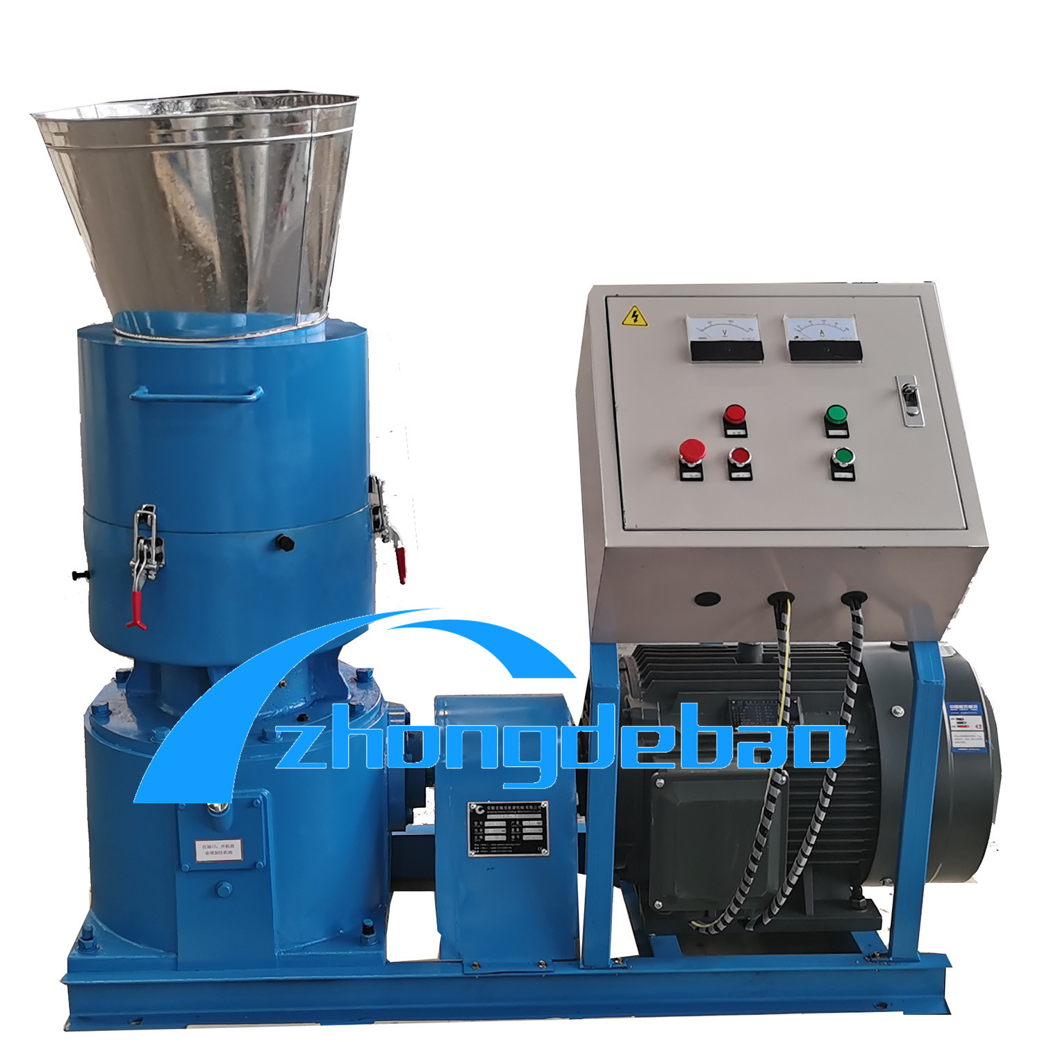 1 year warranty 200-500kg/h feed pellet mill/farm use pelletizer/ chicken feed pellet machine for poultry feed