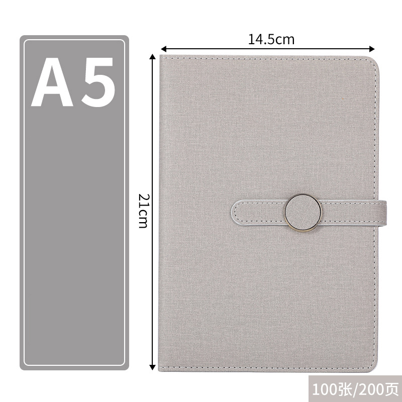Professional A5 Spiral Binding Journal Notebook for Daily Business Office Work Notepad