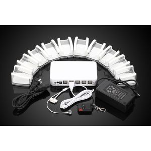 COMER security Acrylic display stands with alarn and charging