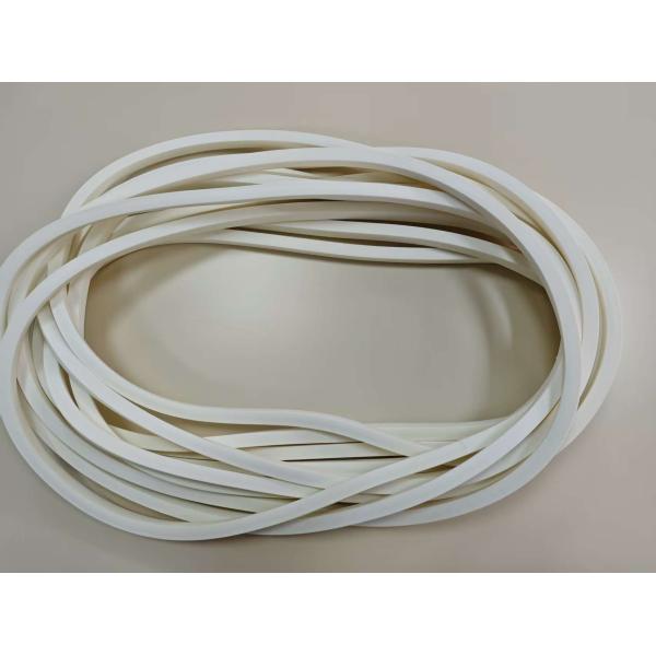 Quality Custom Silicone Foam Gasket Strips with Adhesive Backing for sale