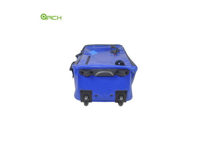 20 Inch Tarpaulin Carry On Luggage Bag With Packing Compartment