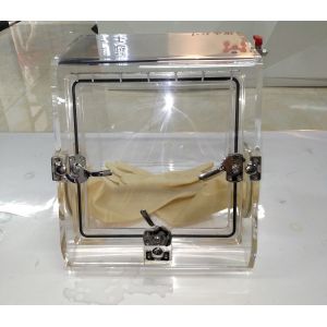 Portable Testing Chamber Lab Glove Box With 40mm Width Inert Gas Purging