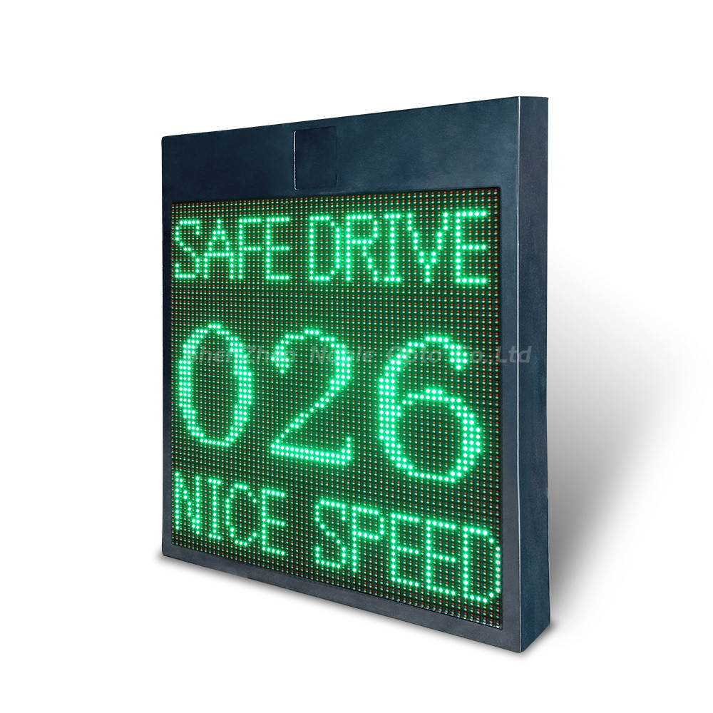 OEM Solar LED Speed Limited Sign With Traffic Sign Costs