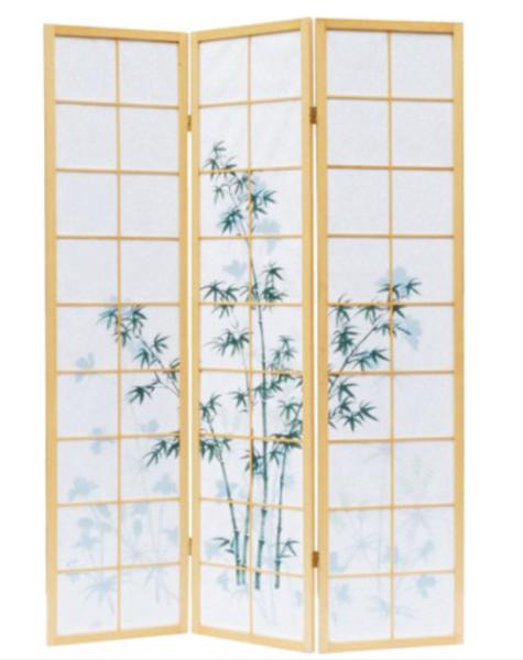 Villa Hotel Bedroom Screen Living Room Bamboo Screen Dividers Folding Partition