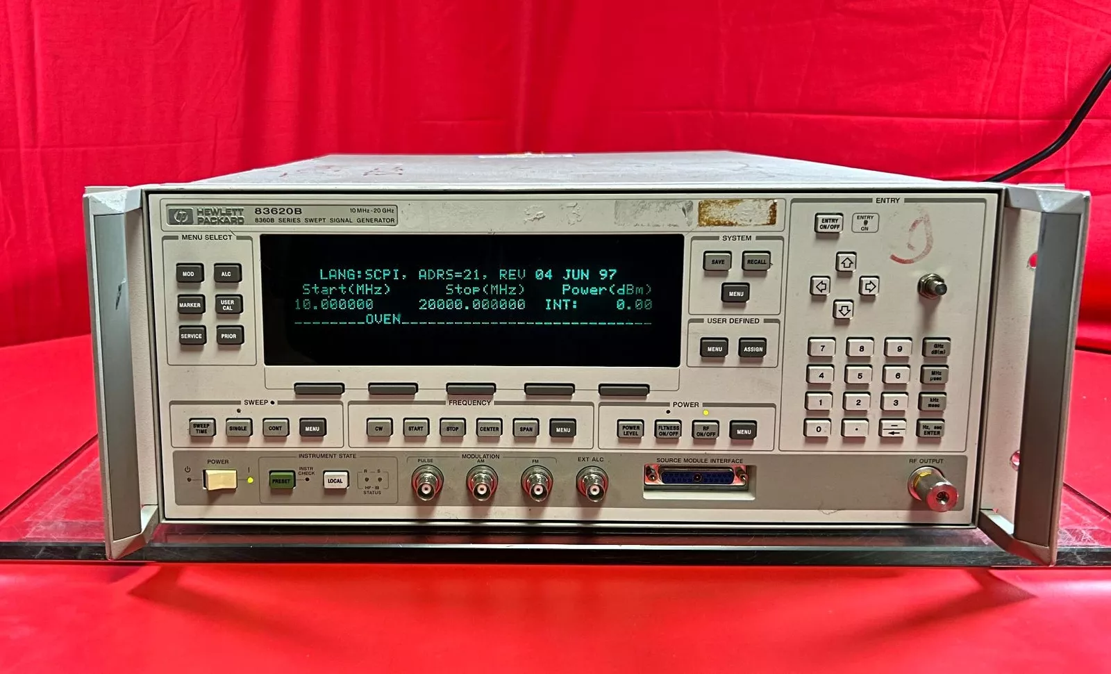 Agilent/Keysight 83620B Opt. 006, Synthesized Signal Generator, 10 MHz to 20 GHz - Picture 1 of 1
