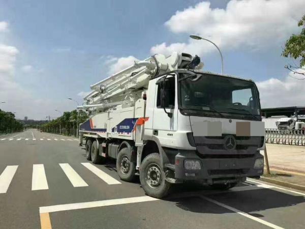 13875*2500*4000 mm Used Full Recondition Zoomlion 56m Concrete Pump with Benz