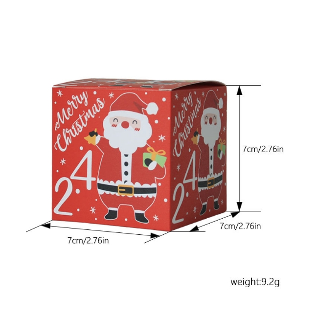 7*7*7cm Eco-friendly Food Packaging Paper Box with Flexographic or Offset Printing