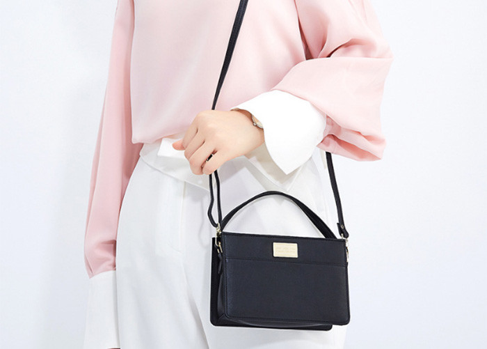 Khaki Small Crossbody Bag Fashion Design , Pu Leather Ladies Shoulder Bags