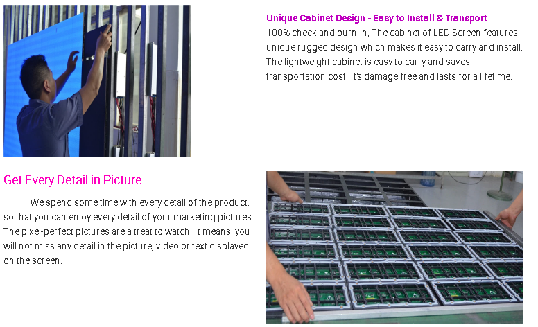 High Brightness Led Outdoor Advertising Screens SMD P5/P4 Wide Viewing Angle