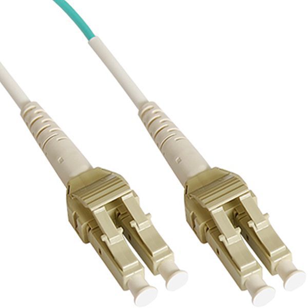 Uniboot LC-LC OFNP Multimode Fiber Patch Cord 0.9mm Wire