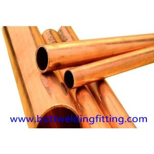 China Polished Seamless Copper Nickel Pipe For Construction / Mechanical on sale