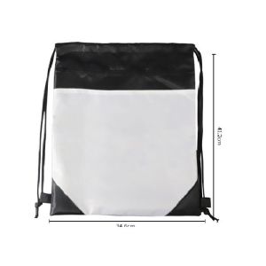 Durable Sublimation Drawstring Backpack Personalized Drawstring Bags With Logo
