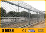 Sports Fields Chain Link Mesh Fence 4mm Wire Diamond Mesh Fence