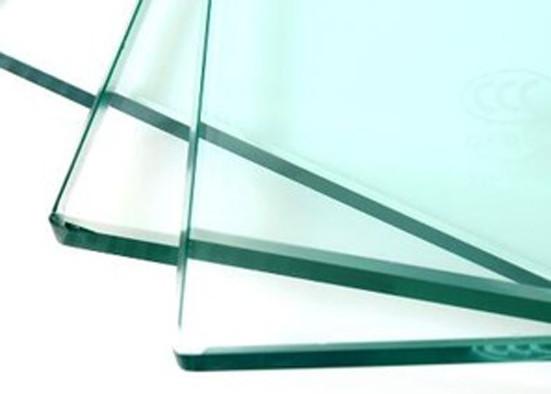 Size Customized Clear Tempered Glass , Safety White Float Glass ISO 9001