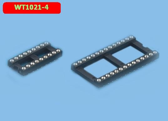 Tin Plated 2.54mm Wire Wrap Ic Sockets LENGTH 4.2MM SGS RoHS Approved