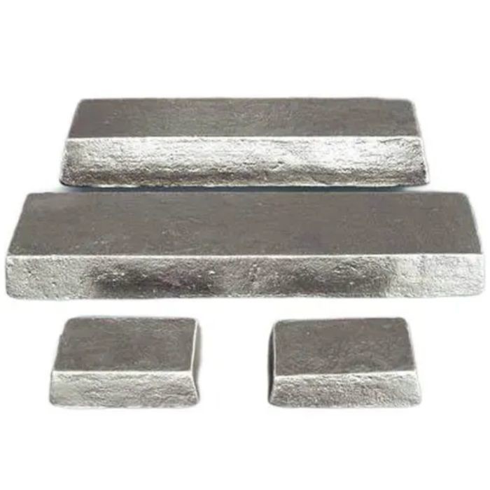 High Boiling Point Bright Silver Magnesium Ingot For Explosion Doors
