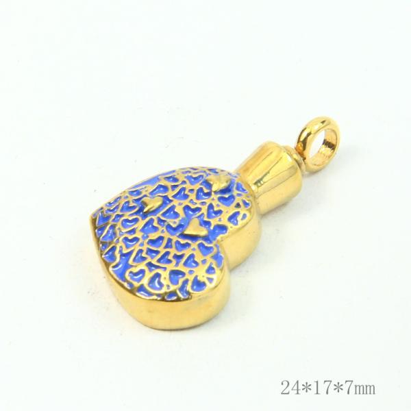 Fashion New Unique Design Stainless Steel Perfume Bottle Chain Necklace Pendant