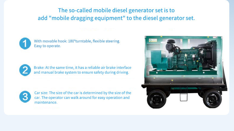 Sound Proof RICARDO Diesel Generator 30KVA 50KVA 100KVA Practical