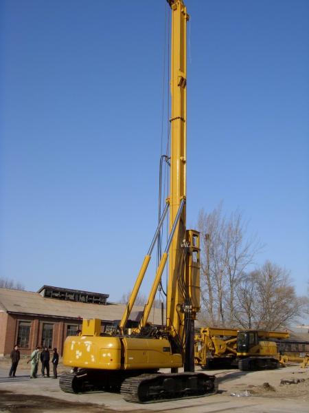 Hydraulic Piling Rig TH60 Drilling Diameter 300MM