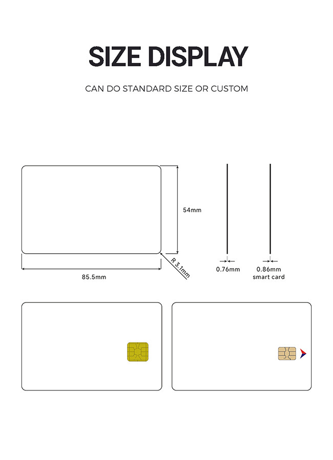 Custom PVC Plastic Membership Card Moisture Proof For Card Printer