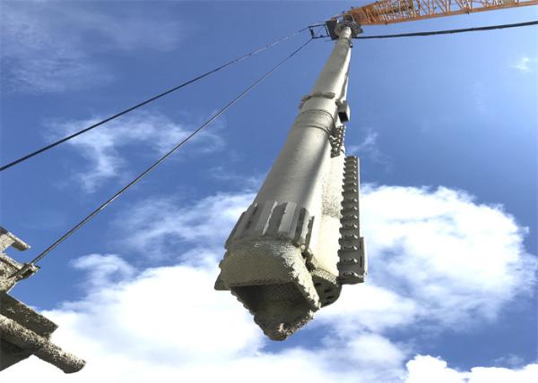 Bottom Feeding 1800rpm 10m3/Min Electrical Vibroflot Equipment Stone Column Pile