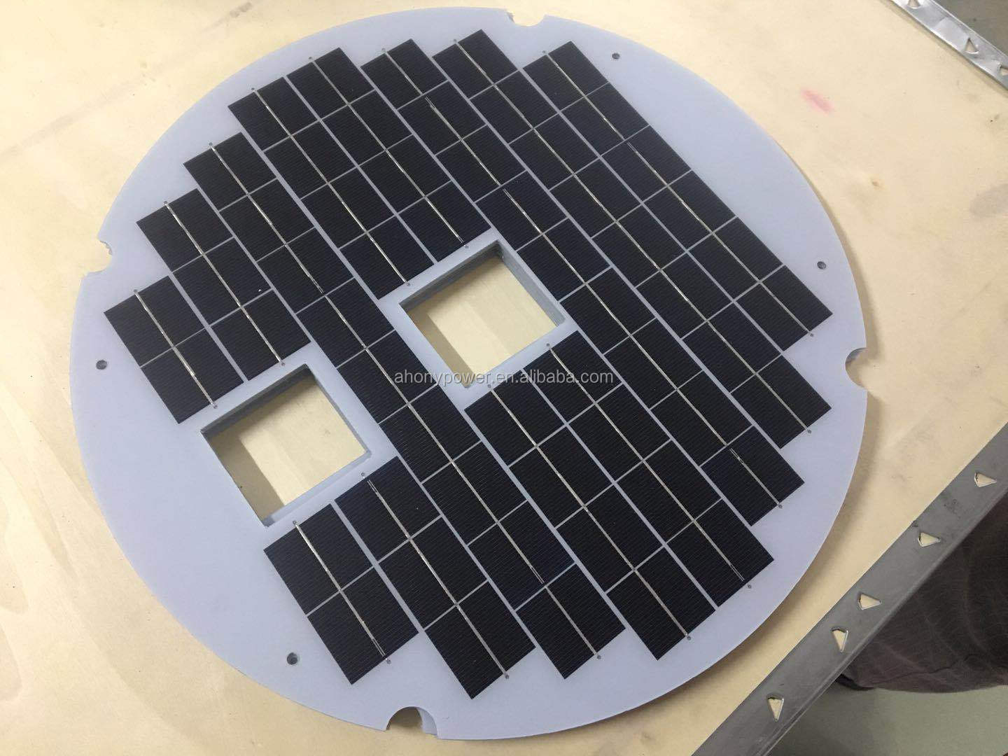 Bicycle Mono Custom Solar Panel 11w Round Solar Panel Arc Module For Electric Bike