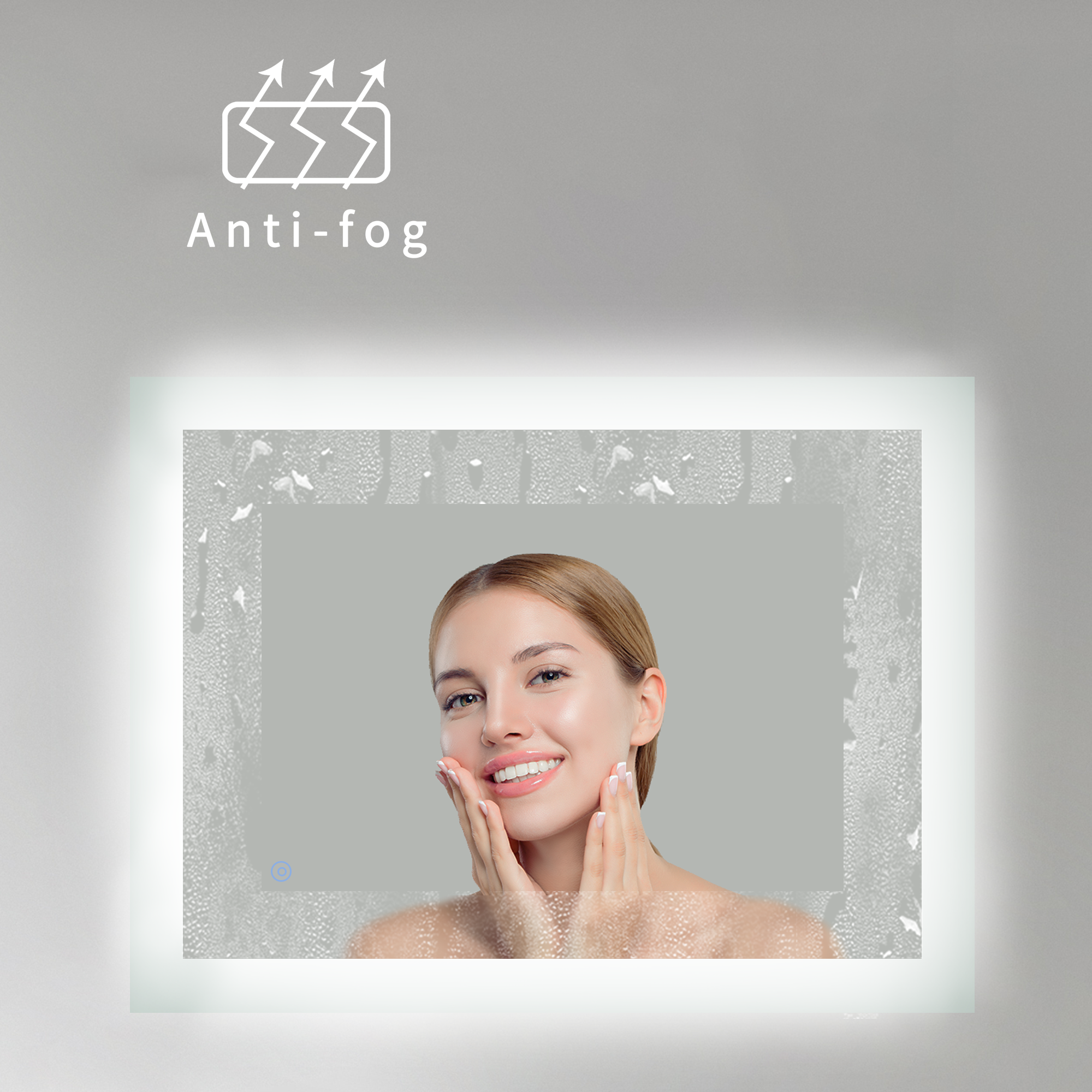 Hotel LED Bathroom Mirror Light EMI.18 with 5mm Copper Free Mirror