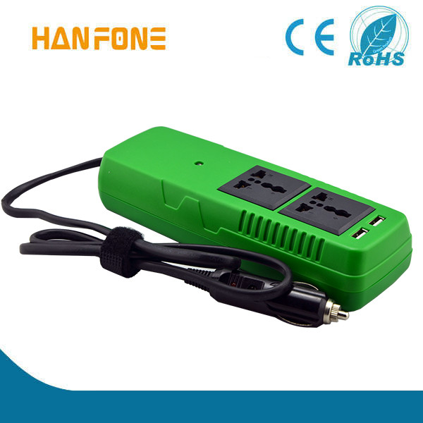  150W car inverter Power Converter USB DC 12V to AC 220V Power Inverter Adapter with USB Ch Manufactures