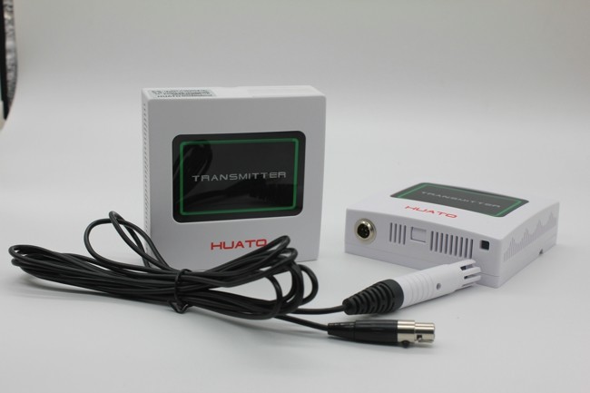 Industrial Design Temperature Humidity Transmitter ABS Material White Color