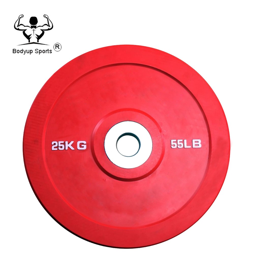 Competition Crossfit Barbell Weight Lifting Bumper Plates
