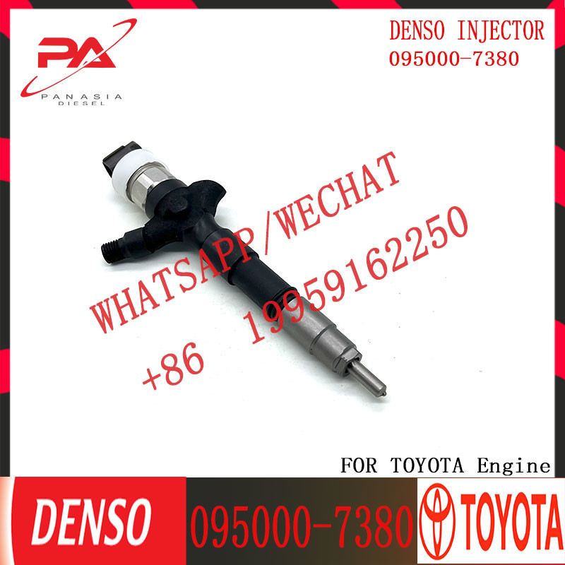 Common Rail diesel fuel Injector 23670-30240 095000-7380 for Diesel engine
